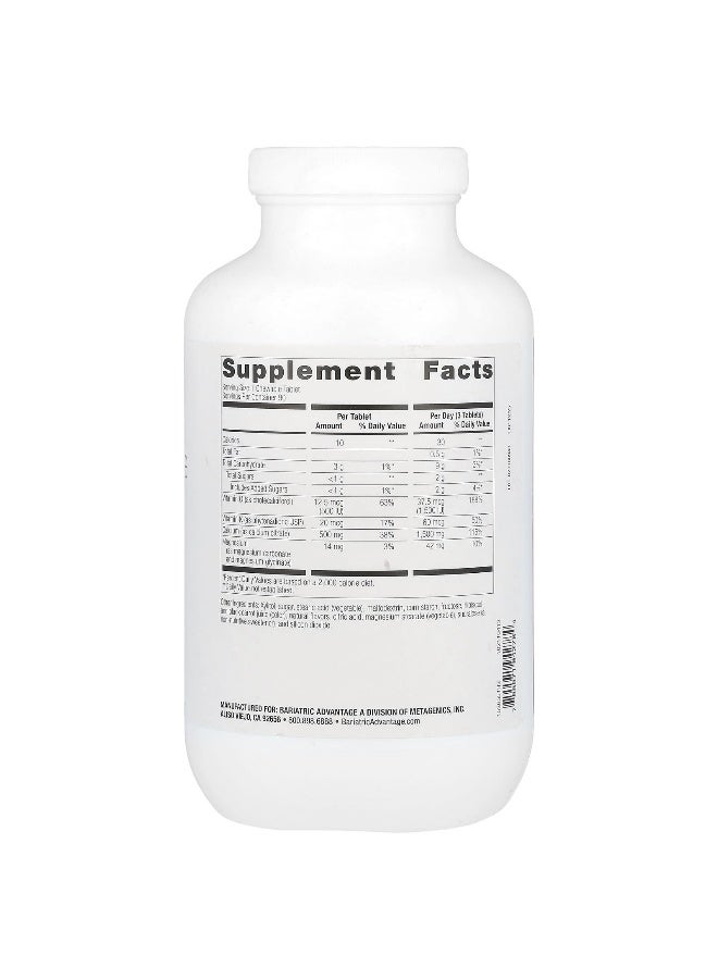 Bariatric Advantage بارياتريك أدفانتج، كالسيوم سترات قابل للمضغ، كرز بري، 90 قرص - Image 2