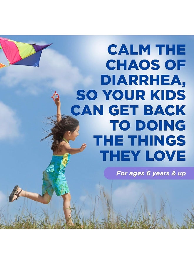 Imodium A D Children's Liquid Anti Diarrheal Medicine Loperamide Hydrochloride Mint Flavour, 4 fl. oz - Image 3