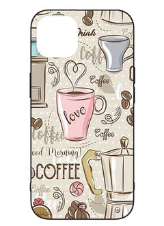 Service Zone Protective Printed Mobile Cover Cute Coffee Cups For Coffein Junkies For Apple iPhone 12 Pro  - Image 1
