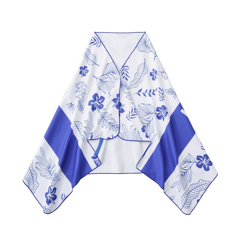 Wearable Quick-Drying Beach Towel, Sports Absorbent Towel, Microfiber Sun Protection Portable Hot Spring Bath Towel - Image 5