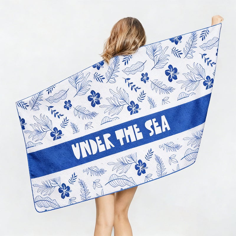 Wearable Quick-Drying Beach Towel, Sports Absorbent Towel, Microfiber Sun Protection Portable Hot Spring Bath Towel - Image 4