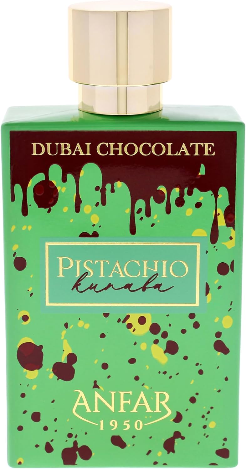 Anfar Pistachio Kunafa by Anfar 1950 – Luxury Unisex Perfume with Rich Chocolate, Pistachio, Amber Vanilla & Cardamom, 80ml Extrait De Parfum - Image 2