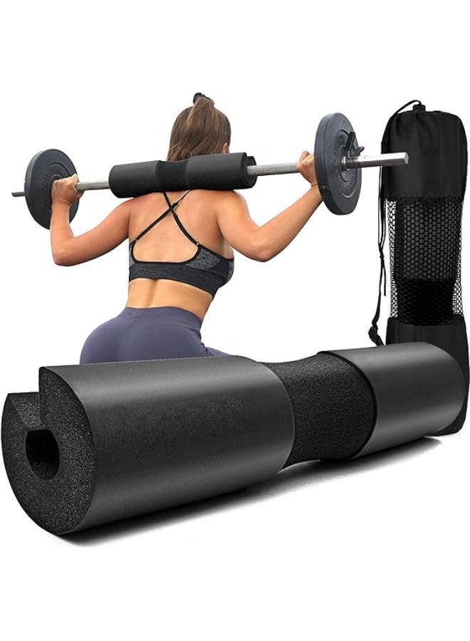 Squat Pad - Foam Barbell Pad for Squats Cushion, Lunges & Bar Padding for Hip Thrusts - Standard Olympic Weight Bar Pad - Provides Cushion to Neck and Shoulders While Training - Image 5