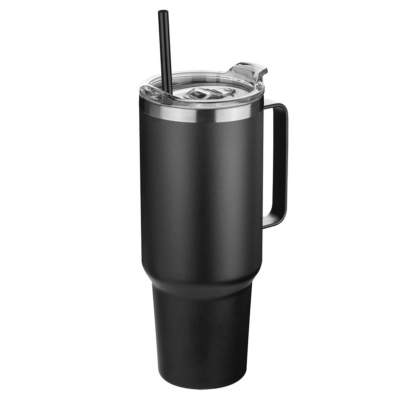 HASLE OUTFITTERS HASLE OUTFITTERS 40 oz Stainless Steel Tumbler with Handle, Vacuum Insulated Tumblers Bulk, Reusable Double Wall Travel  - Image 1