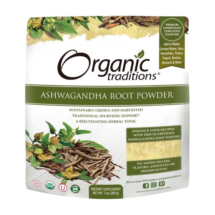 Organic Traditions Ashwagandha Root Powder 200 g