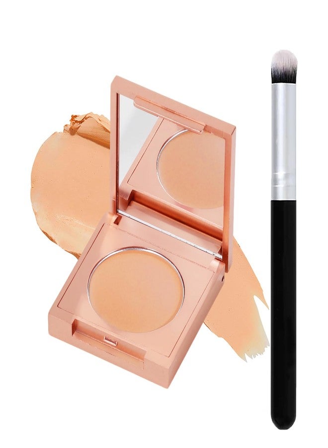 Yishifa Colored Clay CC Undereye Corrector - Color Corrector for Dark Circles with Brush, Natural Coverage Concealer, Smooth, Hydrating Under Eye Concealer for Women & Men (02#Natural) - Image 1