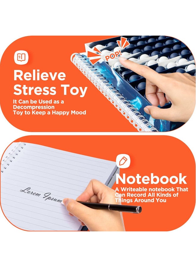 ISank Spiral Notebook Push Pop Bubble Fidget Sensory Toys  - Image 4