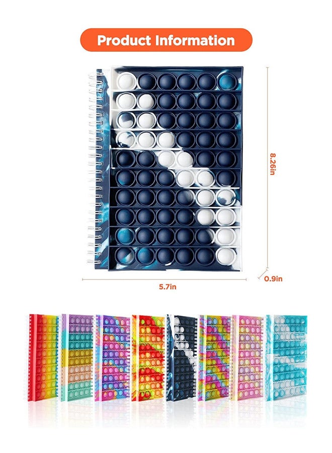 ISank Spiral Notebook Push Pop Bubble Fidget Sensory Toys  - Image 2