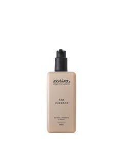 routine Routine  The Curator 350ml Natural Body Cream Eucalyptus Geranium Black Spruce  Cocoa Botanicals  No Synthetic Fragrance  Vegan  Clinically Tested  Hands  Body  Signature Scent 