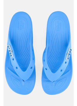 crocs Women Classic Platform Slip On Slipper, Blue  - Image 2
