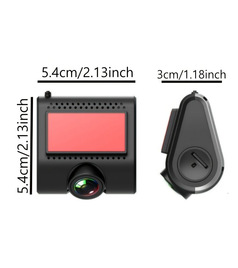 Black Front Facing Recorder Wide Angle Lens for Car SUV Taxi Automotive Accessories - Image 2