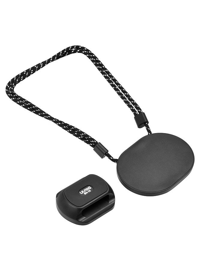 UURIG BH-15 Universal Body Camera Mount Magnetic Neck Holder Camera Mount Replacement for BOBLOV & Most Body Cam Stick to Clothes  - Image 3