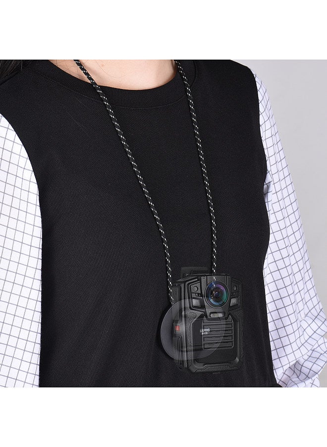 UURIG BH-15 Universal Body Camera Mount Magnetic Neck Holder Camera Mount Replacement for BOBLOV & Most Body Cam Stick to Clothes  - Image 4
