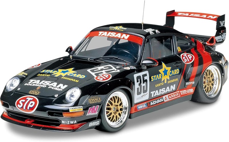 Tamiya 24175 1/24 Taisan Starcard Porsche 911 GT2 Model Kit - Image 1