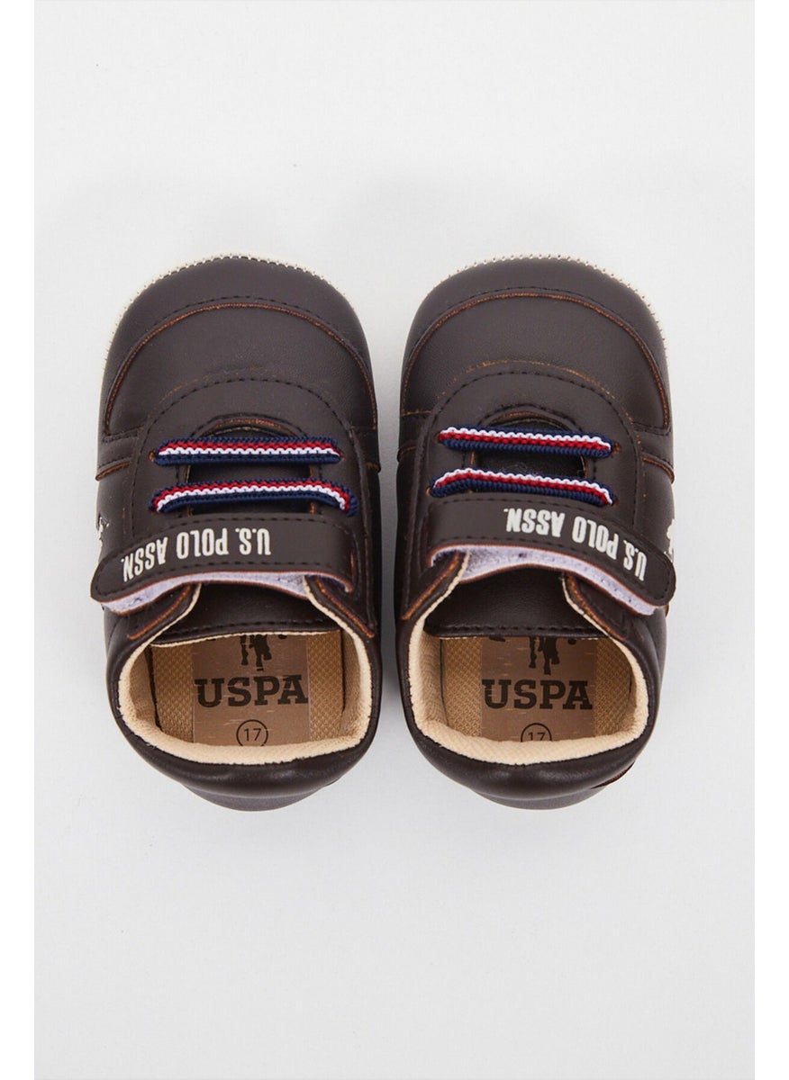 U.S. Polo Assn. - Sweetie Brown Baby Boy Shoes - Image 1