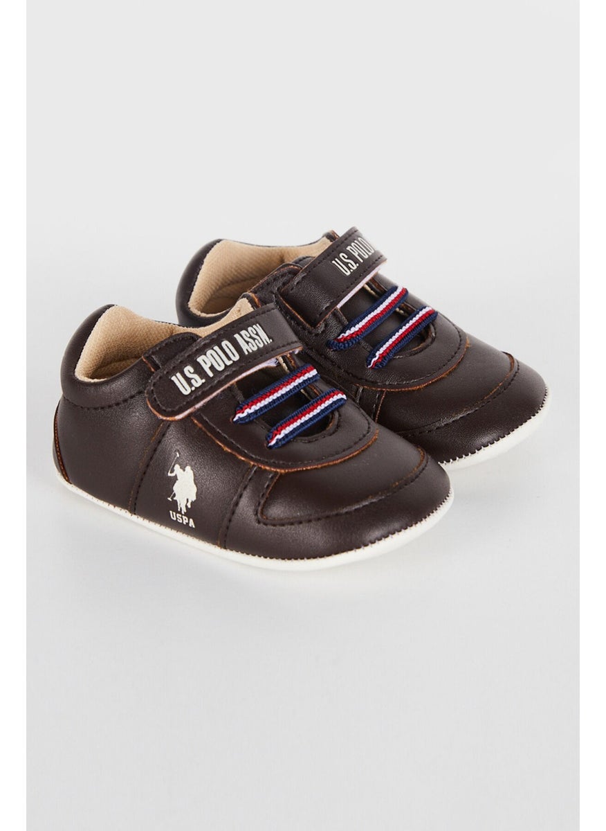 U.S. Polo Assn. - Sweetie Brown Baby Boy Shoes - Image 1