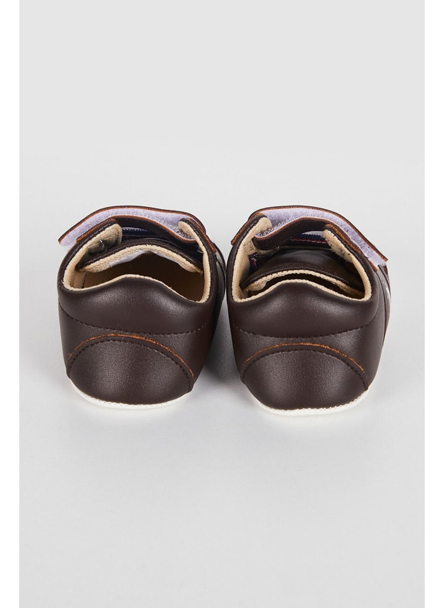 U.S. Polo Assn. - Sweetie Brown Baby Boy Shoes - Image 1