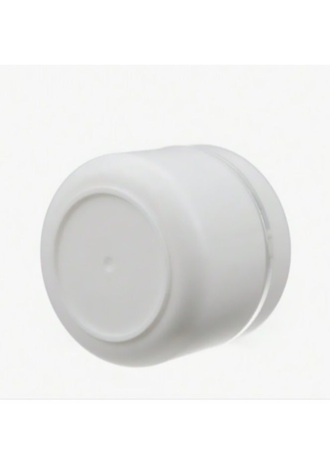 6Pcs Empty Refillable Travel Cosmetic Cream bottles - PP Plastic White Sample Packing Makeup Face Cream Eye Cream Facial Mask Ointment Storage Container Vial Jar Pot (100gm)  - Image 3
