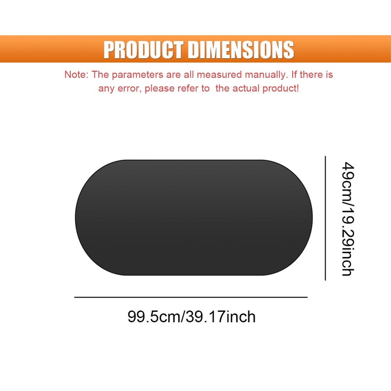 UHANBUT Car Rear Window Sunshade for Baby, Glare & UV Protection Rear Windows Sun Shade Covers with Suction Cups, Universal Auto Sun Blocker Cooling Accessories for Vehicles Privacy Protection (9972) - Image 2