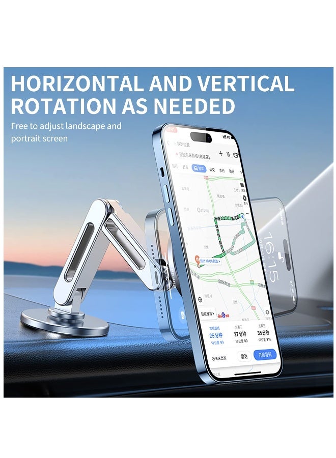 Fit for Magsafe Car Mount Long Adjustable Arm Magnetic Phone Holder for Car 360° Rotation Magnetic Car Phone Holder for iPhone Dashboard Cell Phone Mount for iPhone 15 14 13 12 Pro Max All Phones - Image 5
