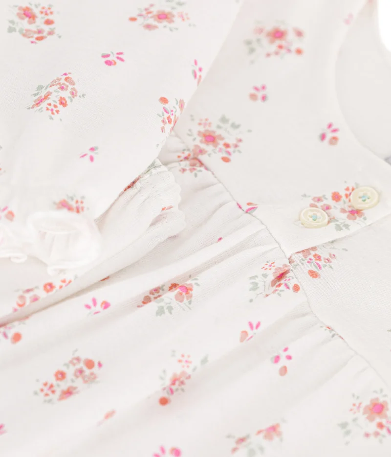 بيتي باتو Children's floral printed cotton pyjamas