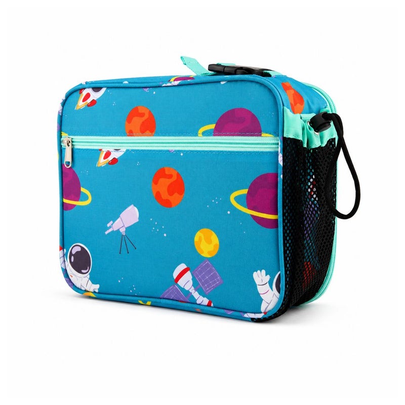 Bonbon - Insulated Kids Lunch bag With Bottle Holder - Space Tour - Image 4