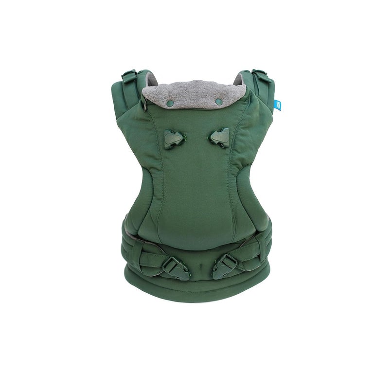 Diono We Made Me Imagine Deluxe 3in1 Baby Carrier Newborn to Toddler With Front Carry  Back Carry Ergonomic Comfortable Racing Green - Image 1