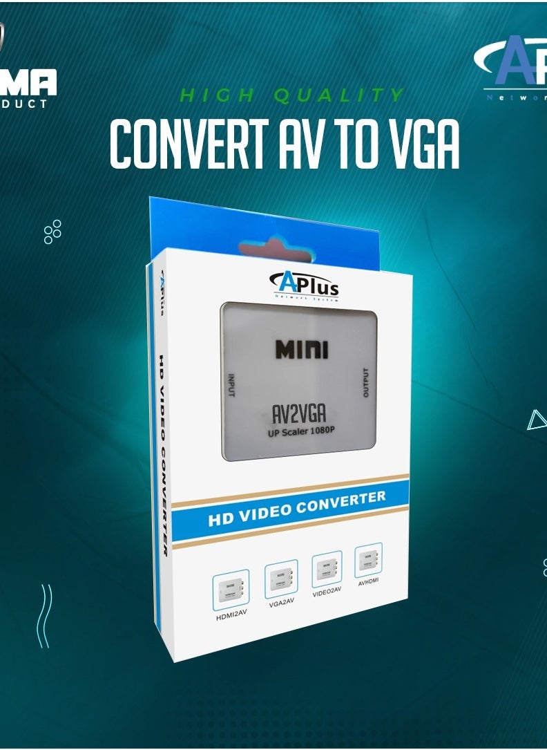 AV 2 VGA CONVERTER