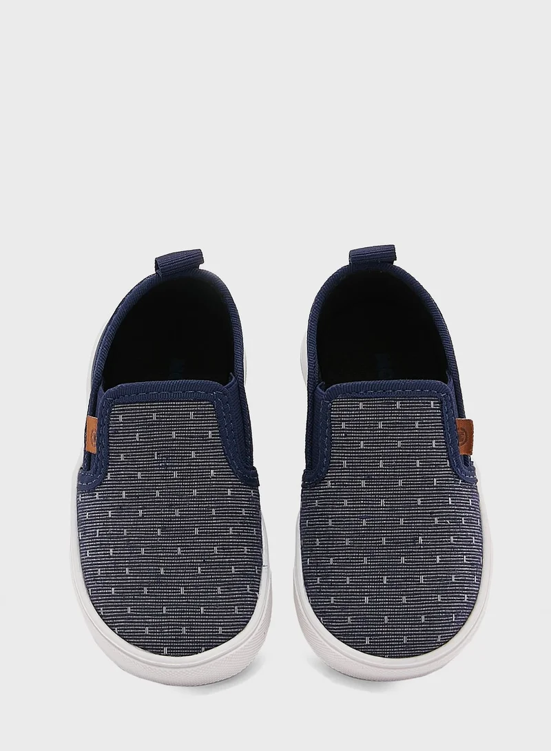 MOLEKINHA Kids Dot Brooklynn Slip Ons