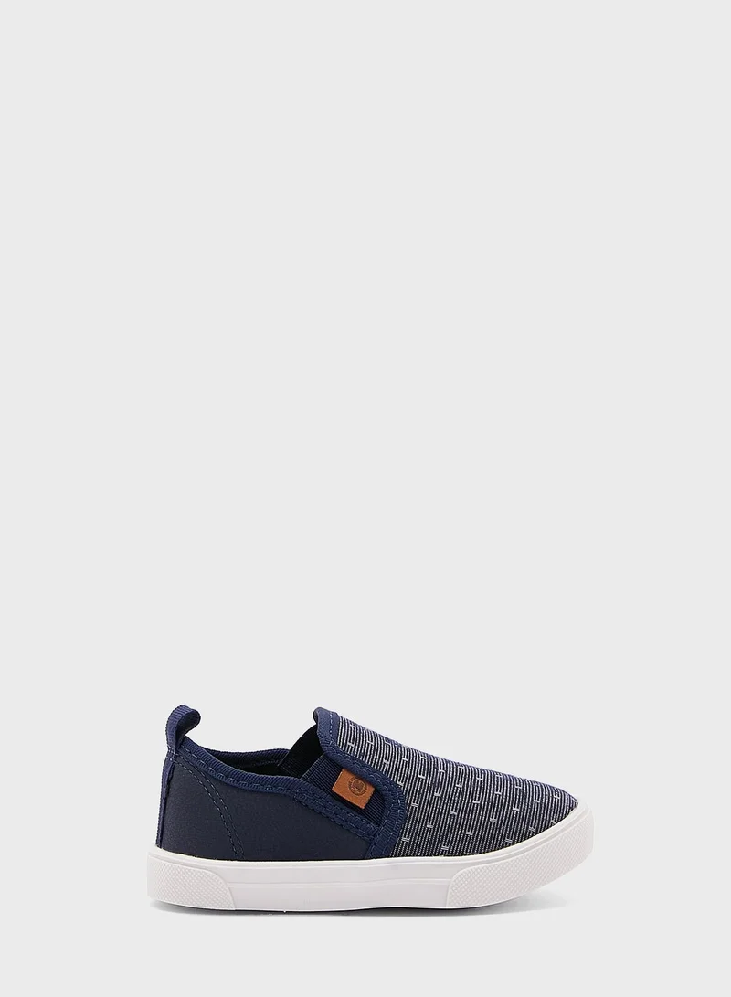 MOLEKINHA Kids Dot Brooklynn Slip Ons