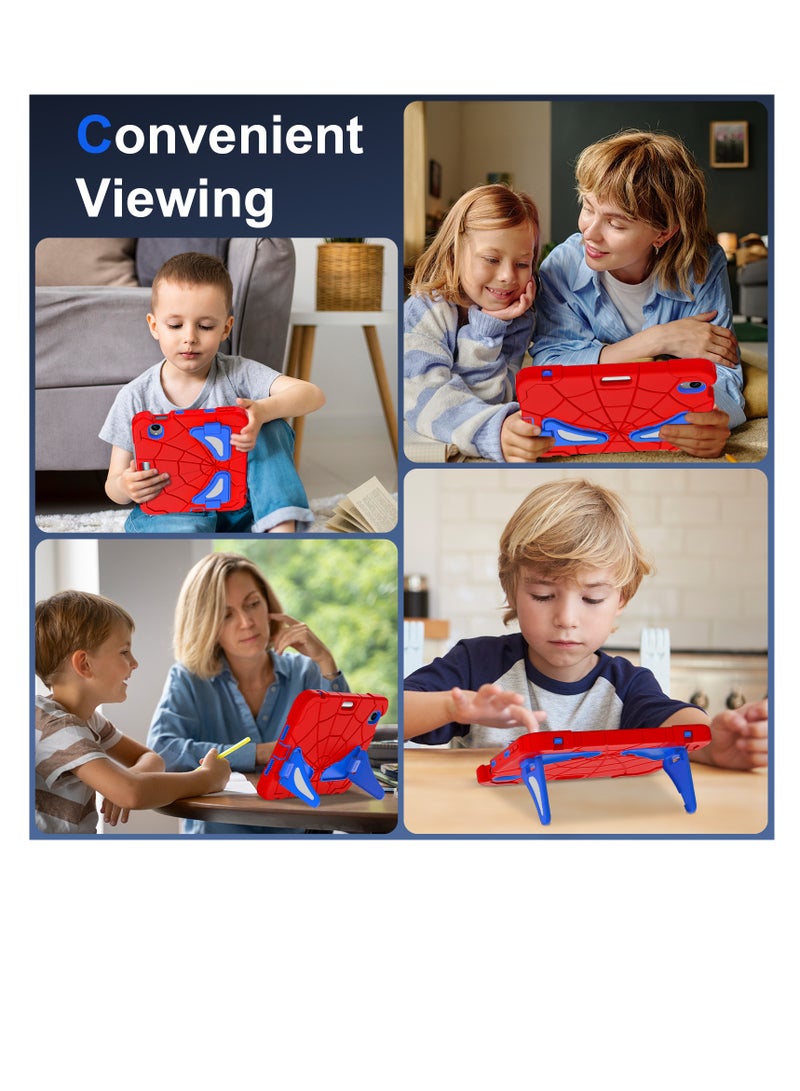 حافظة آيباد ميني 6/ميني 7 للأطفال مع حامل أقلام وحزام كتف وحامل للأطفال - Image 5