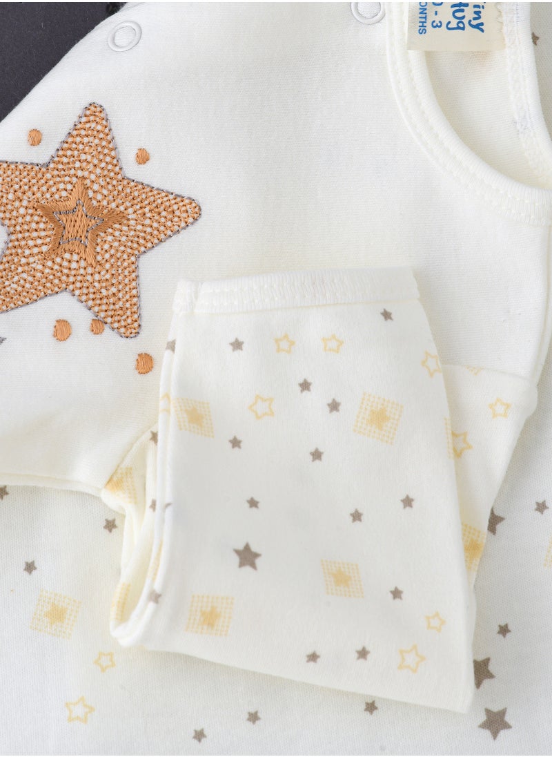 Tiny Hug Newborn Baby Boy Sleep Suit  - Image 4