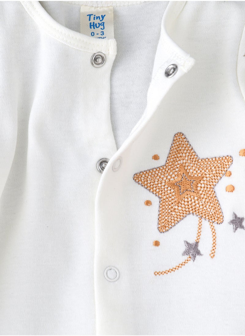 Tiny Hug Newborn Baby Boy Sleep Suit  - Image 3