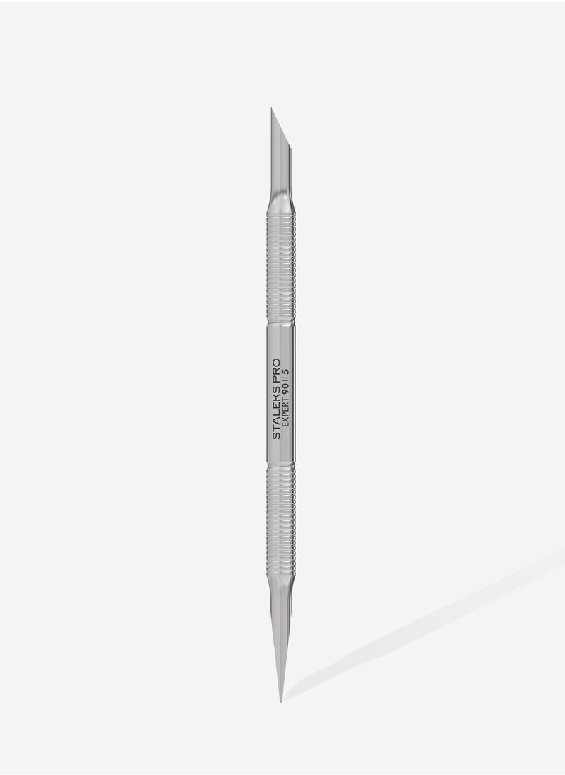 STALEKS PRO Manicure pusher - EXPERT 90 | TYPE 5 (beveled and straight pusher)  - Image 3