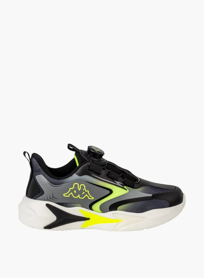كابا Boys Panelled Sports Shoes With Rotating Buckle