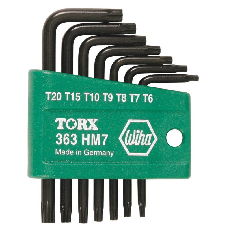 Wiha 36392 L-Wrench Set, Torx, Short Arm, 7 Piece - Image 2