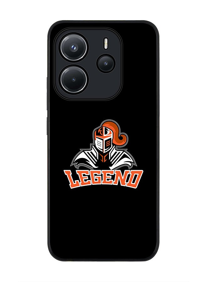 Stylizedd For Xiaomi Redmi Note 14 4G 4G Case,Slim fit Camera Protection, Shockproof Thin Phone cover  - Legend Knight - Image 1