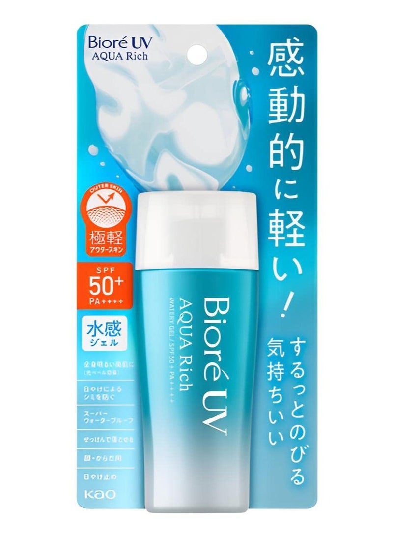 أكوا ريتش ووتر جيل واقي شمسي بعامل حماية SPF 50+/PA++++ 70 مل