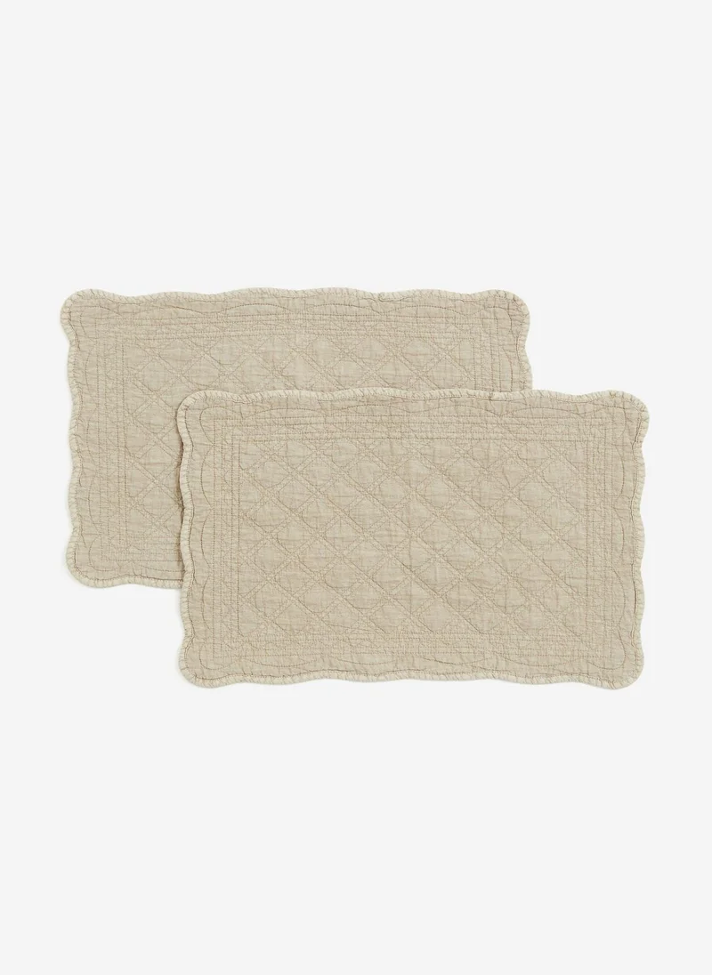 H&M 2-Pack Quilted Place Mats