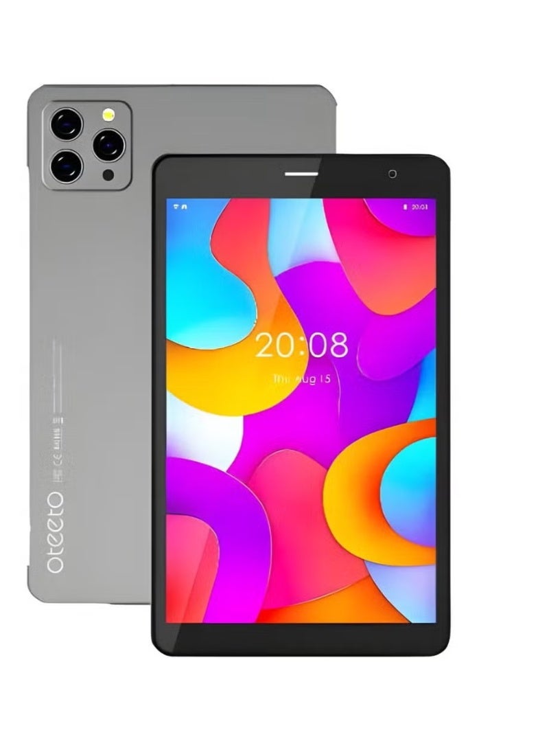 أوتيتو جهاز لوحي K9 5G يعمل بنظام أندرويد، 8 بوصات، سعة تخزين 8 جيجابايت + 512 جيجابايت، ثنائي الشريحة، واي فاي، عمر بطارية طويل - Image 4