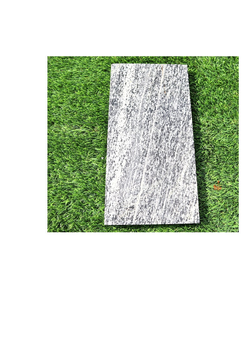 KNP Garden stepping stones Anti-slip Rectangular 20x40cm Gray Single Stone - Image 3