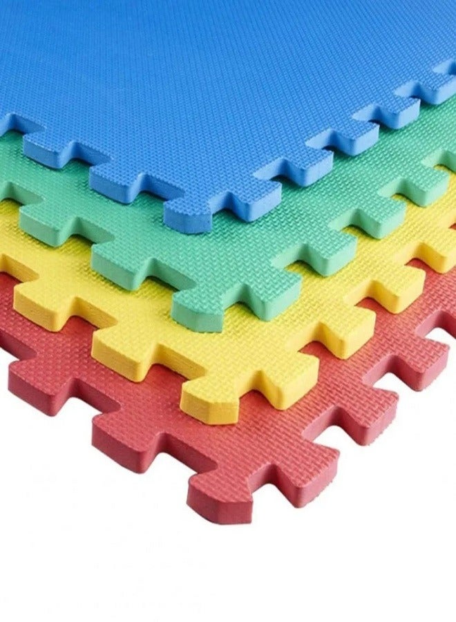 6pcs Original Lightweight Interlocking Design Foam Floor Mat Set 30X30cm  - Image 1