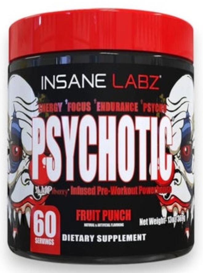 مشروب Psychotic بنكهة الفاكهة، 60 وجبة