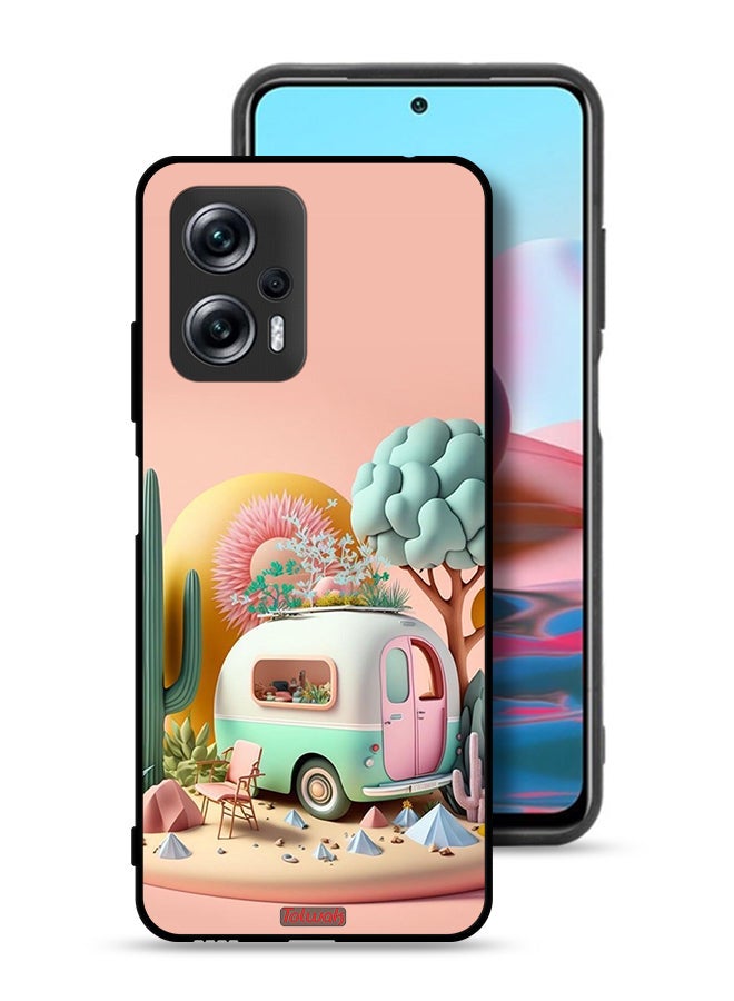 Tolwak Xiaomi Redmi Note 11T Pro 5G Protective Case Cover Senercy Art - Image 1