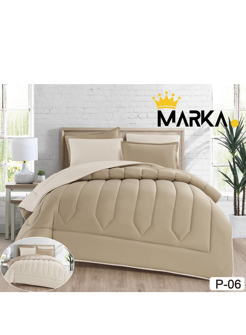 MARKA Plain double-sided comforter, 6 pieces, size 230 x 250 cm - Image 1
