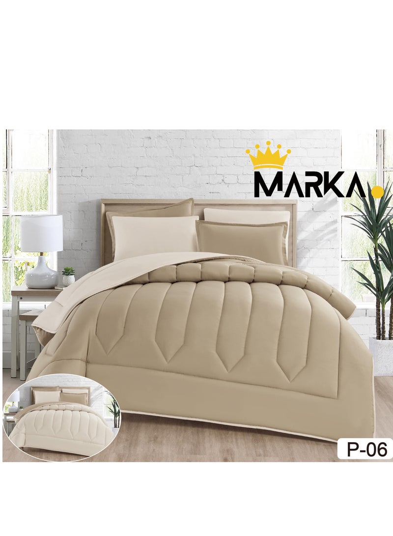 MARKA Plain double-sided comforter, 6 pieces, size 230 x 250 cm - Image 3