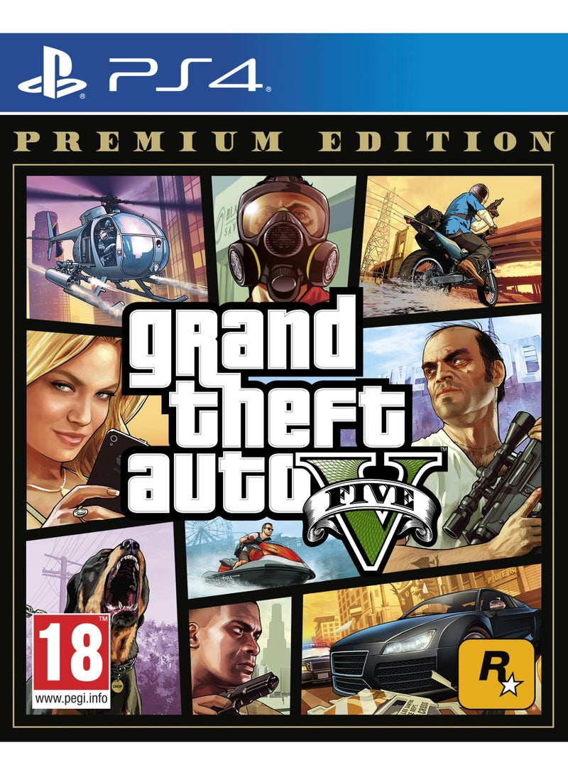 PlayStation Grand Theft Auto V: Premium Edition - PlayStation 4 (PS4)  - Image 1