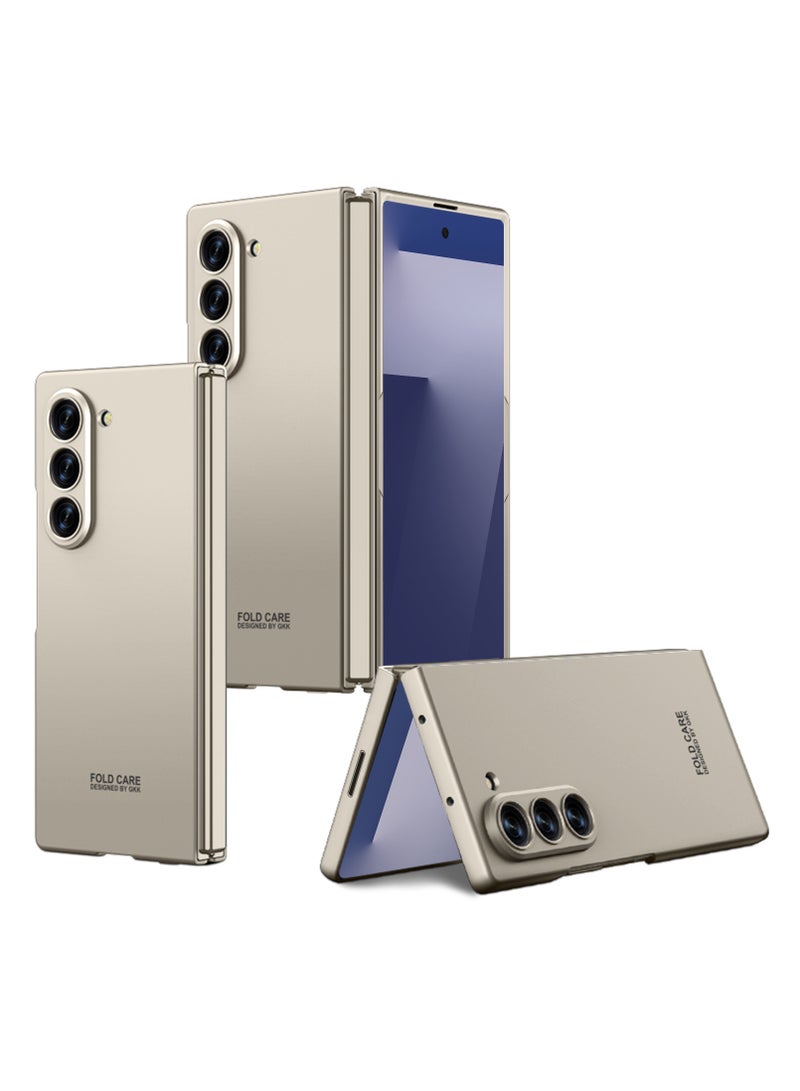 GKK Stylish Slim Protective Case Compatible with Samsung Galaxy Z Fold 7 5G (2025) , Elastic Shock Absorption, Lightweight, Anti-Scratch, Bumper Hardcase, Full-Cover Hard Shell - Image 1