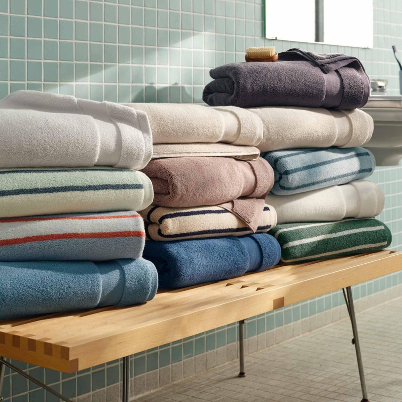 Brooklinen Super-Plush 100% Turkish Cotton Bath Towels - Set of 2-770 GSM, Highly Absorbent, Machine Washable, Perfect Bath Towel Set for Home & Bathroom (30" x 58", Abyss Blue) - Image 4