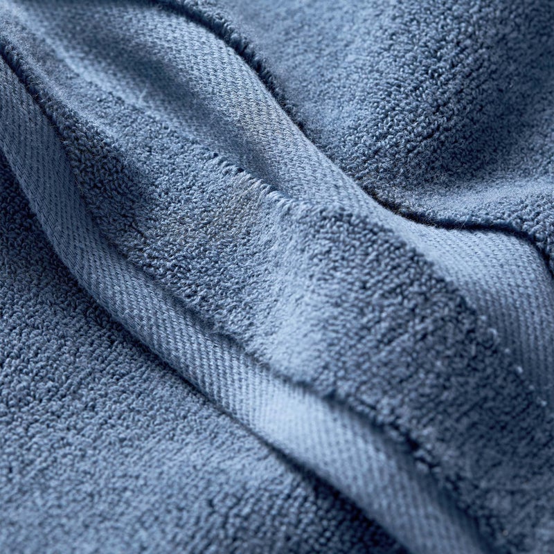 Brooklinen Super-Plush 100% Turkish Cotton Bath Towels - Set of 2-770 GSM, Highly Absorbent, Machine Washable, Perfect Bath Towel Set for Home & Bathroom (30" x 58", Abyss Blue) - Image 2